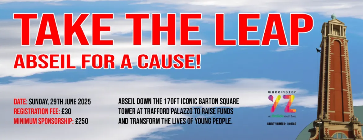 Abseil Trafford Palazzo 2025